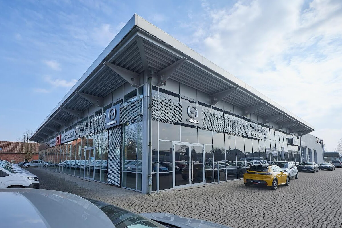 Außenansicht des Standorts Auto Schrader Garbsen